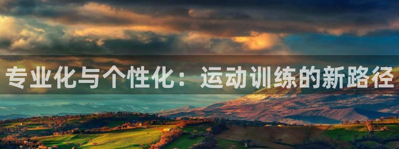 酷玩体育nba：专业化与个性化：运动训练的新路径